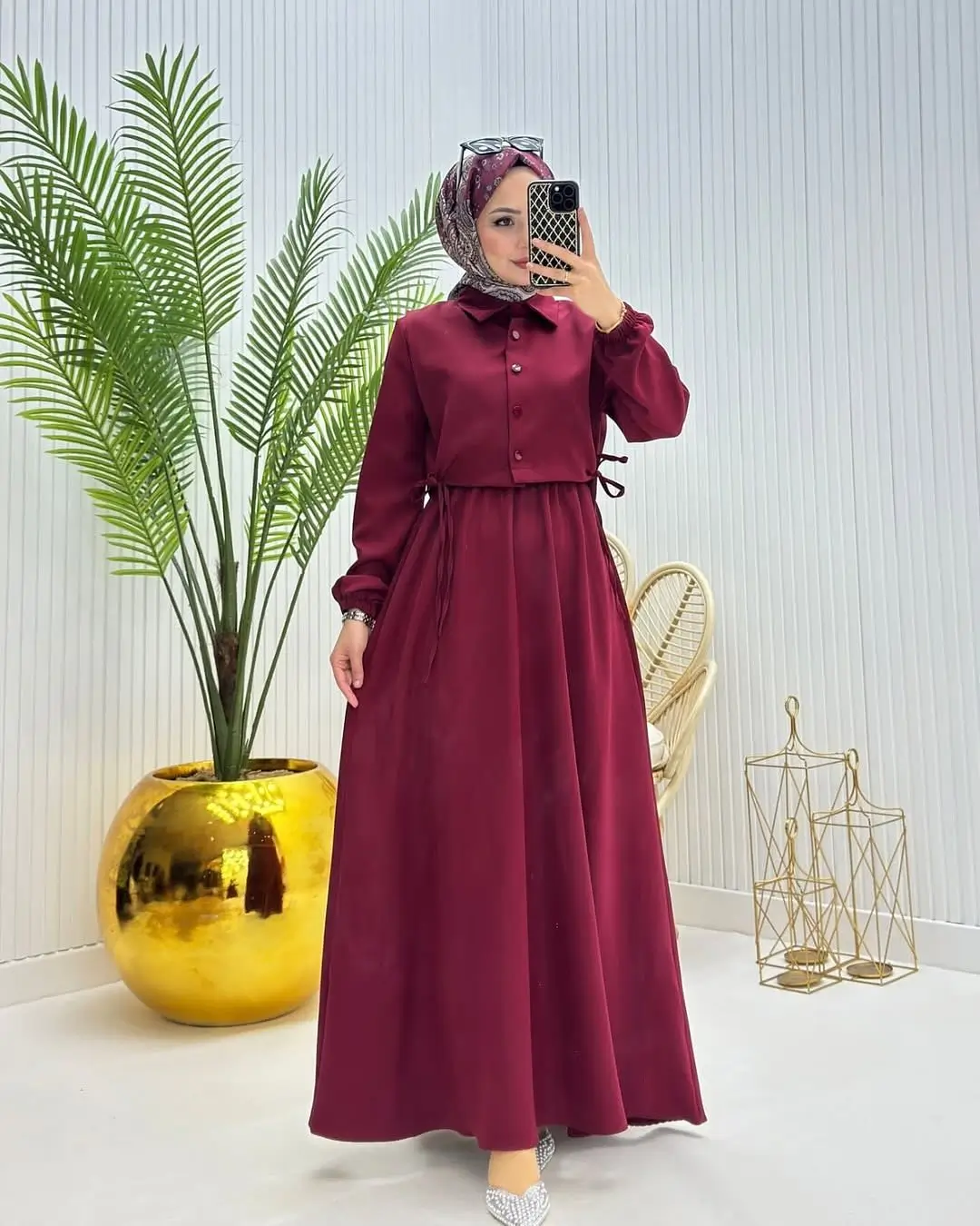 طقم كلاسيكي ( Robe+Jaket ) - الصورة 5