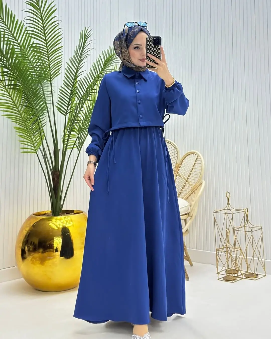 طقم كلاسيكي ( Robe+Jaket ) - الصورة 4