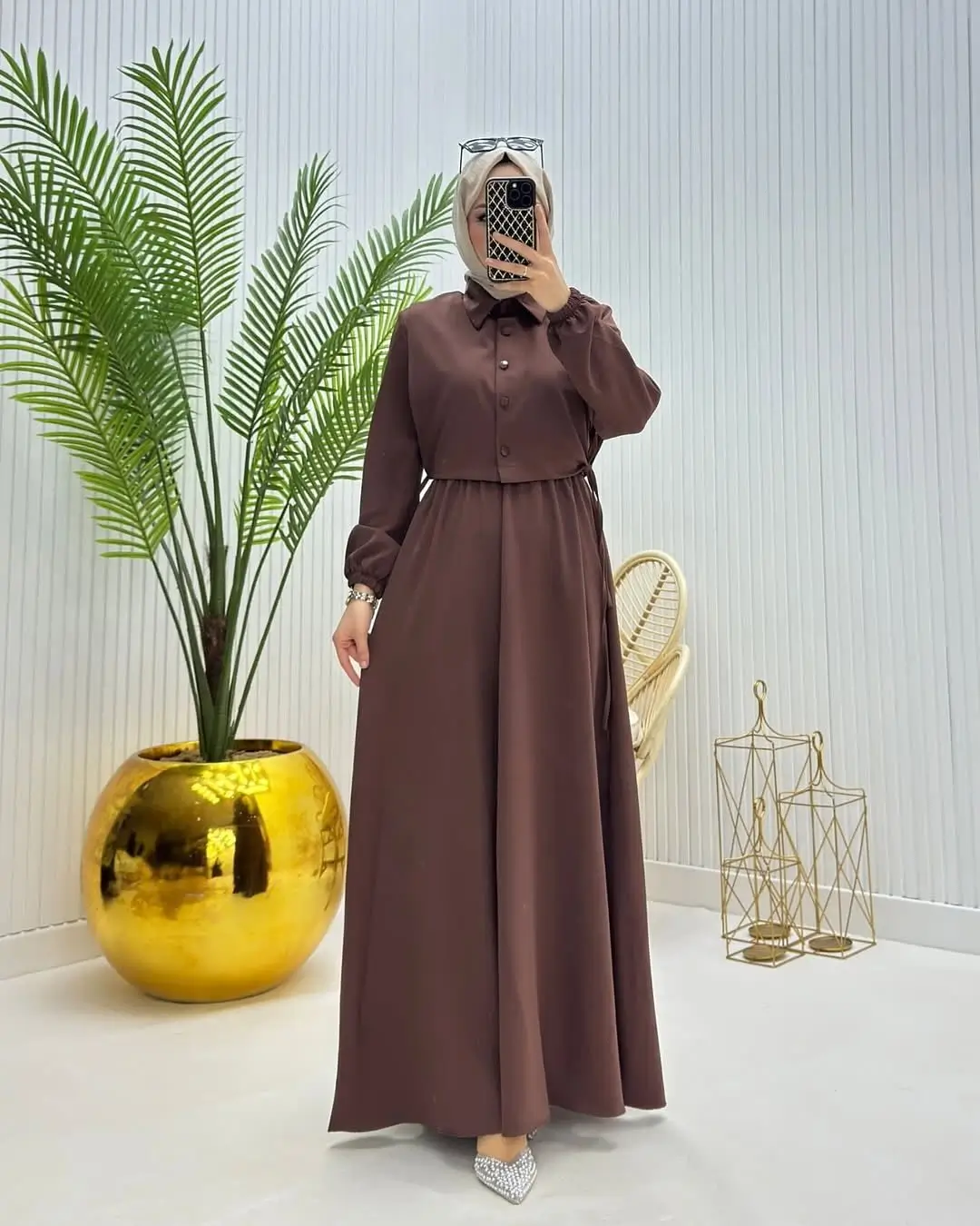 طقم كلاسيكي ( Robe+Jaket ) - الصورة 3